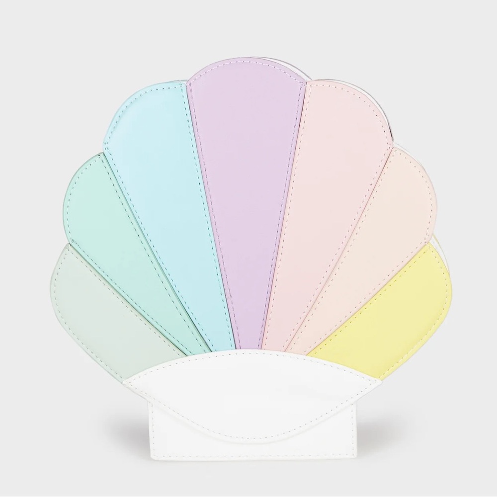 Sugar Thrillz Crossbody Bag Pastel Shell-Shaped - Picture 2 of 8